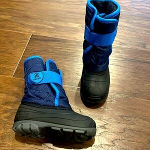 Size 8 kids Kamik Winter Boots EUC